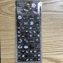 DROP BLOCKシール【kuroiro drop】