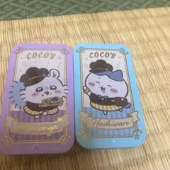 ココス ×ちいかわ ハチワレ モモンガ スライドケース