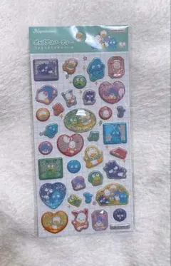 ポップデコパーティー　ラメきらクリスタルシール　サンリオ　はぴだんぶい