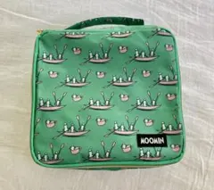 MOOMIN ムーミン ポーチ グリーン ボート柄のサムネイル