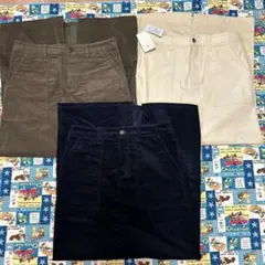 新品　美品　高身長　ストレッチコーデュロイベイカーマキシスカート　トールサイズ