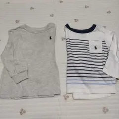 ポロ 長袖Tシャツ 2枚セット