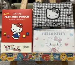 ハローキティ★シークレットフラットミニポーチ C