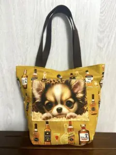 トートバッグ　ランチバック　チワワB