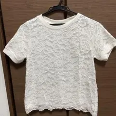 【グローバルワーク】レース半袖トップス⭐️美品⭐️