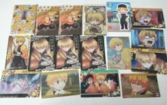 鬼滅の刃 我妻善逸 まとめ売り　　カード　シール