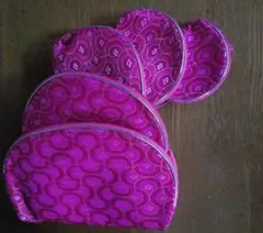 アジアン雑貨 ポーチインポーチ 5個セット