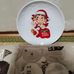 不二家 ペコちゃん クリスマスプレート 1997