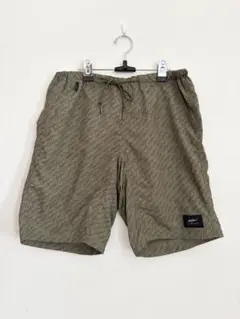 WTW 総柄ボードショーツ サーフパンツ 水陸両用ショートパンツ オリーブ Mのサムネイル
