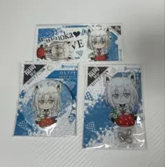ホロライブ福岡限定 あまおう缶バッ ジ　アクリルスタンド ステッカー白上フブキ