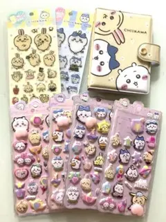 ちいかわ / シールバインダー 1冊 & ステッカー 6枚