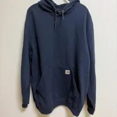 carhartt ネイビー XL ルーズフィット パーカー　カーハート