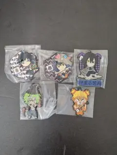 鬼滅の刃　ラバーチャーム5個