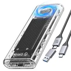ORICO M.2 SSD 外付けケース 40Gbps 工具不要