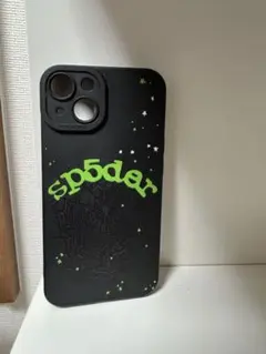 sp5der 蜘蛛の巣デザイン ソフトケース　iPhone14