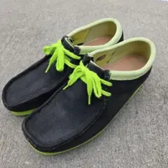 クラークス ワラビーブーツ レザーシューズ　clarksのサムネイル
