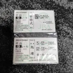 テイエムオペラオー　馬券 2025年最新】Yahoo!オークション -テイエムオペラオー 馬券の