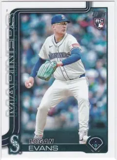 LOGAN EVANS RC! 2025 TOPPS UPDATE SERIES