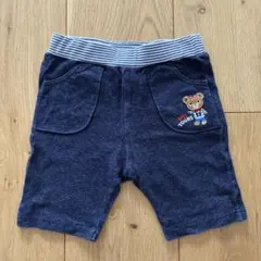 ミキハウス ハーフパンツ デニム風 80cm