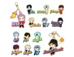 BTS TinyTAN アクリルキーホルダー ランダム5個セット