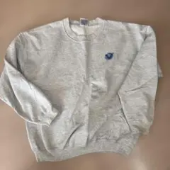 GILDAN グレー クルーネック トレーナー