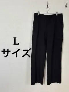 【美品✨】ストレッチテック ブラック ワークパンツ 【Lサイズ】