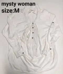 【値下げ】mysty woman ミスティウーマン レディース トップス シャツ