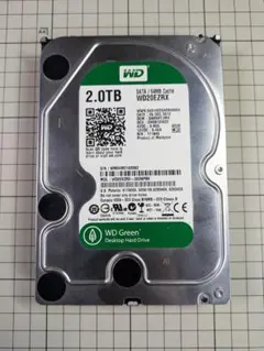 WD Green 内蔵型SATA HDD 2TB WD20EZRX