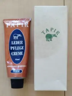 タピール TAPIR LEDER レーダーフレーゲクリーム無色