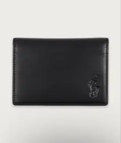 POLO RALPH LAUREN カーブレザー カードケース　折りたたみ財布