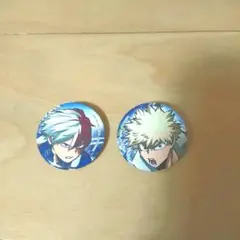 僕のヒーローアカデミア 爆豪勝己 轟焦凍 ファミリーマート コラボ 缶バッジ