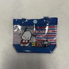 サンリオキャラクターズ プールバッグ風ミニポーチ ポチャッコ