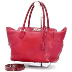 お値下げ❗️美品エルメスバッグ　Hロゴ ボストンバッグ ボルドー お値下げ❗️美品エルメスバッグHロゴ ボストンバッグ ボルドー