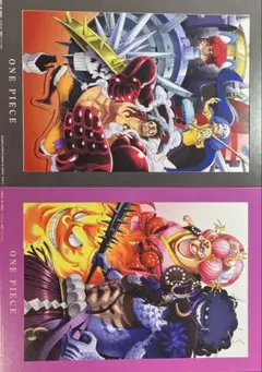 ワンピースアートプレート2点セット
