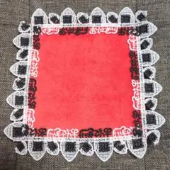 近沢レース店★チャーミングセール限定プチタオルハンカチ*おにぎり赤/黒/白①
