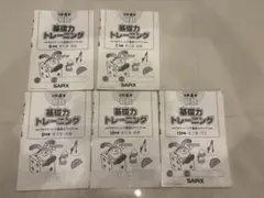 SAPIX　基礎トレ　4年　1年分 サピックス 算数 4年 基礎トレ 2023年度版 1年分 全量 未記入