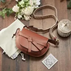 LOEWE ロエベ Gate Small Bag ブラウン ショルダーバッグ