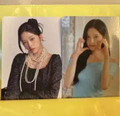 【京セラ トレカ】 IVE ユジン2枚セット　ワルツ ランダムトレカ