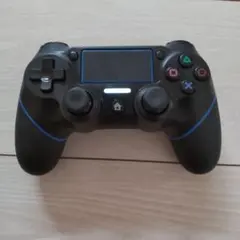 美品★ps4 ワイヤレスコントローラー★黒★typeB★通電、充電確認済み！