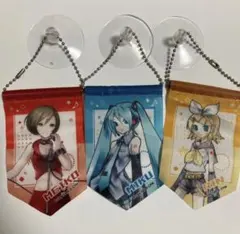 どこでもミニタペストリー　初音ミク MEIKO 鏡音リン 3種セット ボカロ