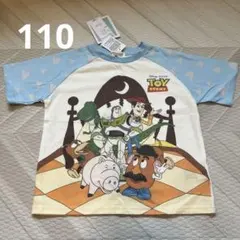 新品タグ付き　トイストーリー　Tシャツ 110cm ディズニー　ピクサーのサムネイル