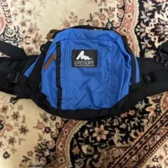 GREGORY ボディバッグ ランパールーム　 90s 青