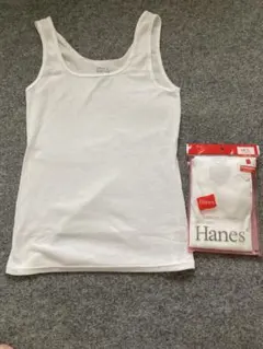Hanes タンクトップ Lサイズ ホワイトのサムネイル