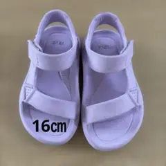 TEVA テバ　サンダル　キッズ　16㎝　水陸両用 パープル