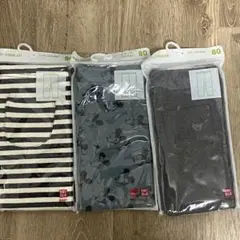 【新品未使用】UNIQLO ベビー レギンス 80サイズ 3点セット
