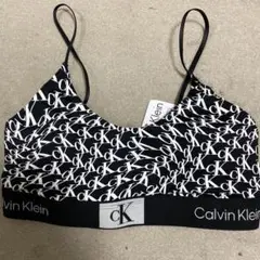Calvin Klein ブラトップ モノグラム ブラックのサムネイル