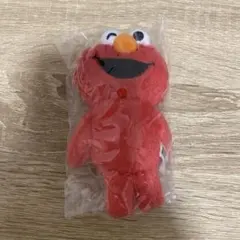 セサミストリートのぬいぐるみ2 エルモ ボールチェーン付き