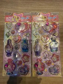 【新品未開封】シール　キミとアイドルプリキュア　ウォーターシール 2枚セット