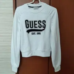 GUESS 長袖 スウェット ホワイト XSのサムネイル