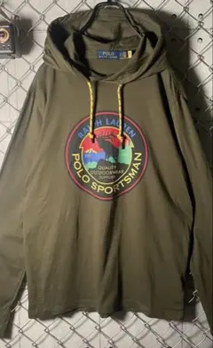 Polo Ralph Lauren ロンt パーカー　polo sport Sのサムネイル